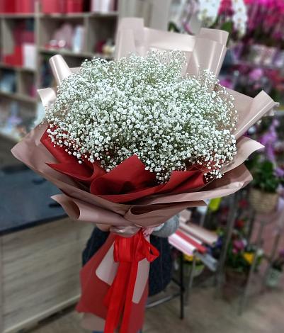 Букет цветов из: Гипсофила в Давлеканово